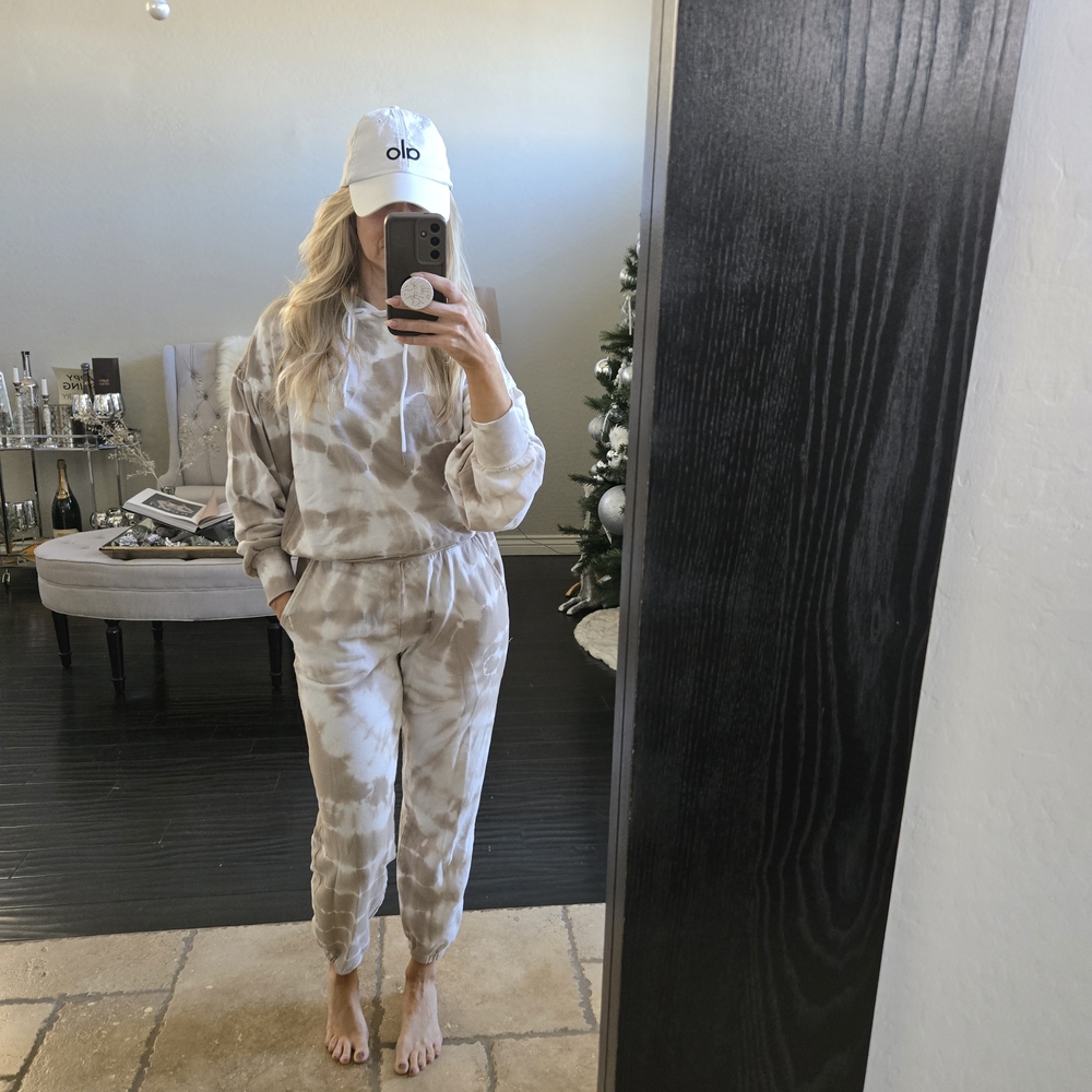 Z Supply Tie-Dye Hoodie and Jogger Set